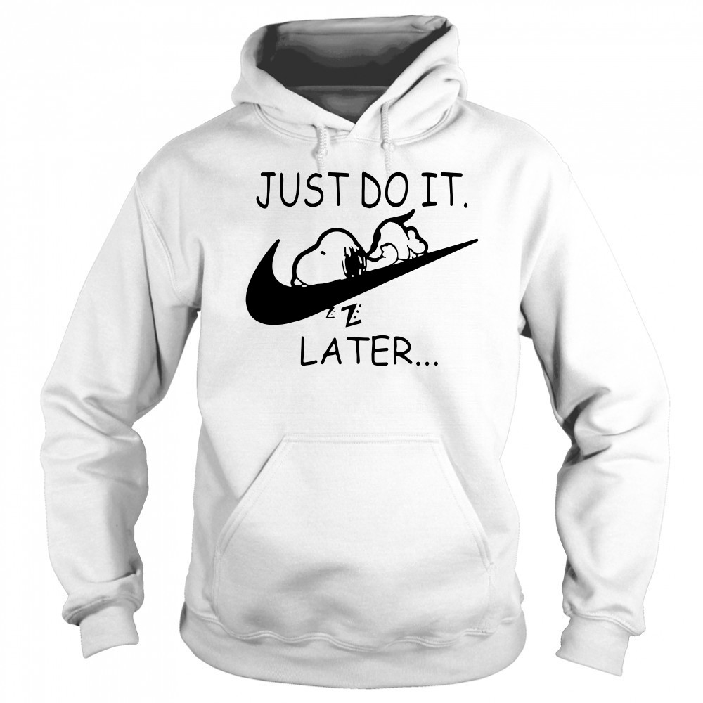 Nike Snoopy Just Do It Later Sweatshirt