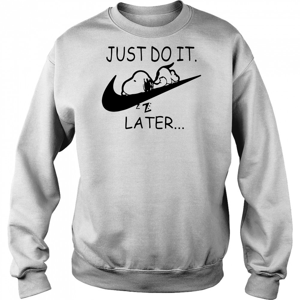 Nike Snoopy Just Do It Later Hoodie