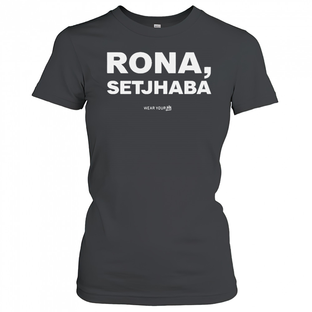 Official Rona Setjhaba Wear Your T-Shirt Women's T-shirt