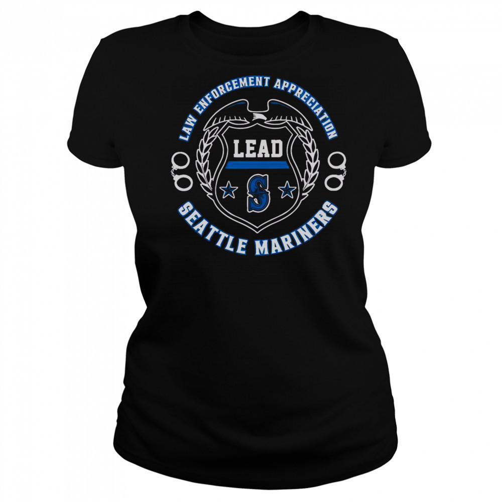 Official Seattle Mariners Law Enforcement Appreciation Day 2025 T-Shirt Women's T-shirt