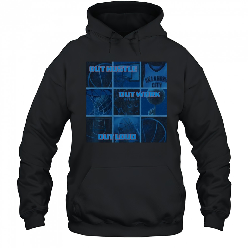 OKC Thunder 2025 Playoff Grid Shirt Hoodie