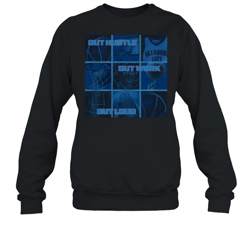 OKC Thunder 2025 Playoff Grid Shirt Sweatshirt