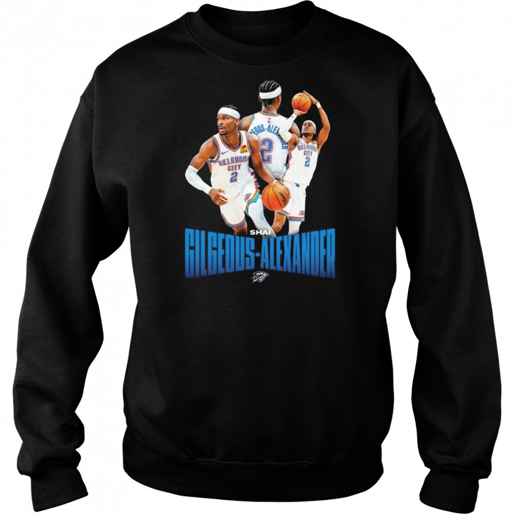 OKC Thunder Shai Gilgeous-Alexander Player Series 2025 Shirt Hoodie