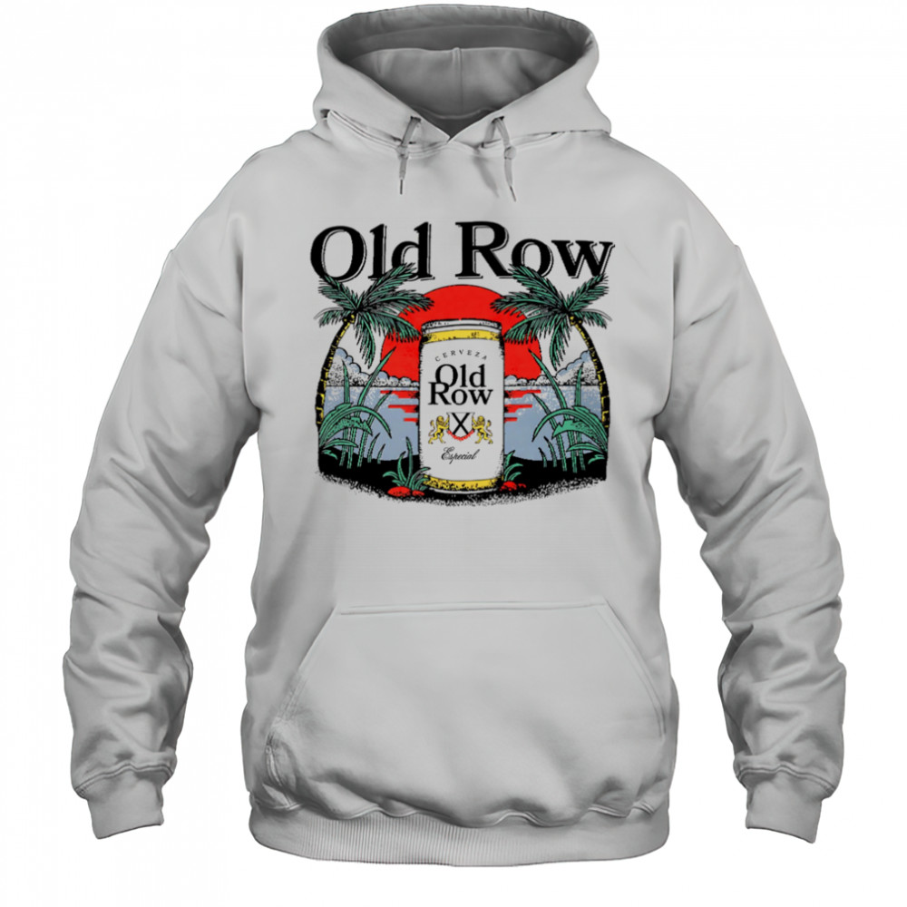 Old Row The Beach Cerveza shirt Hoodie
