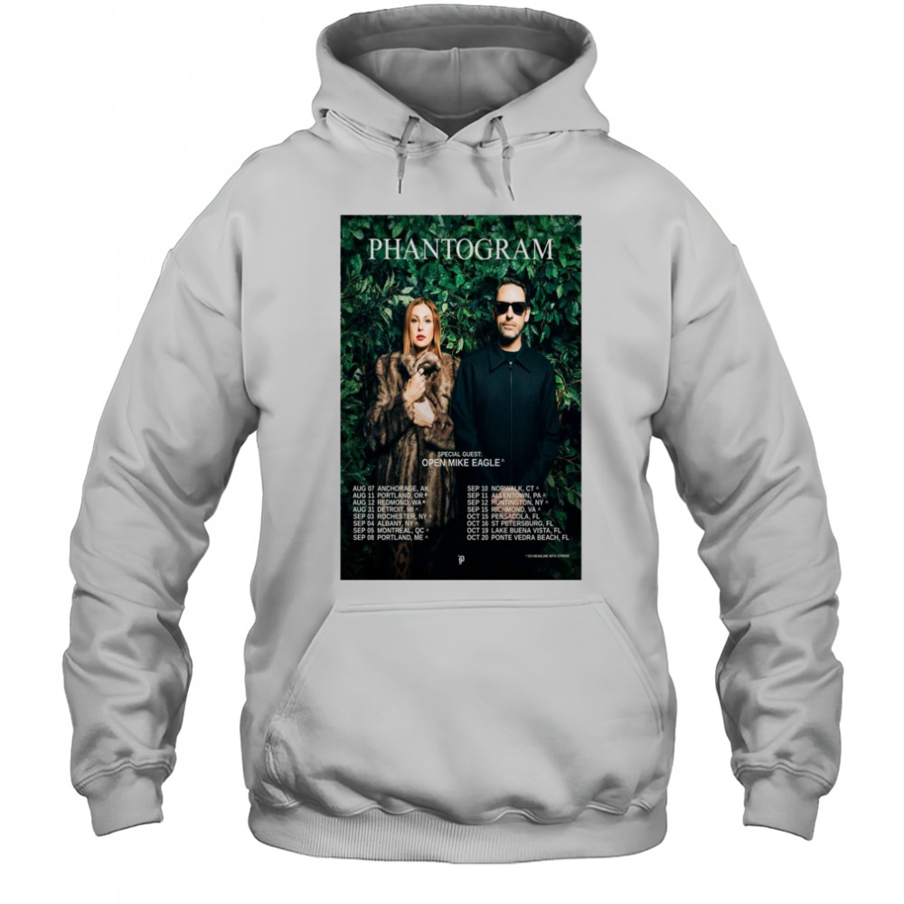 Phantogram Special Guest Open Mike Eagle Tour August September October 2025 t-shirt Hoodie