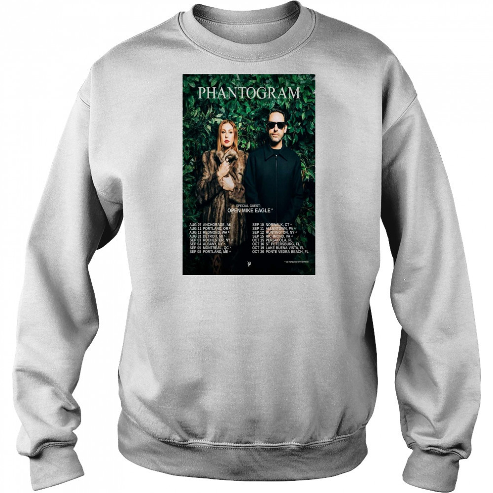 Phantogram Special Guest Open Mike Eagle Tour August September October 2025 t-shirt Hoodie