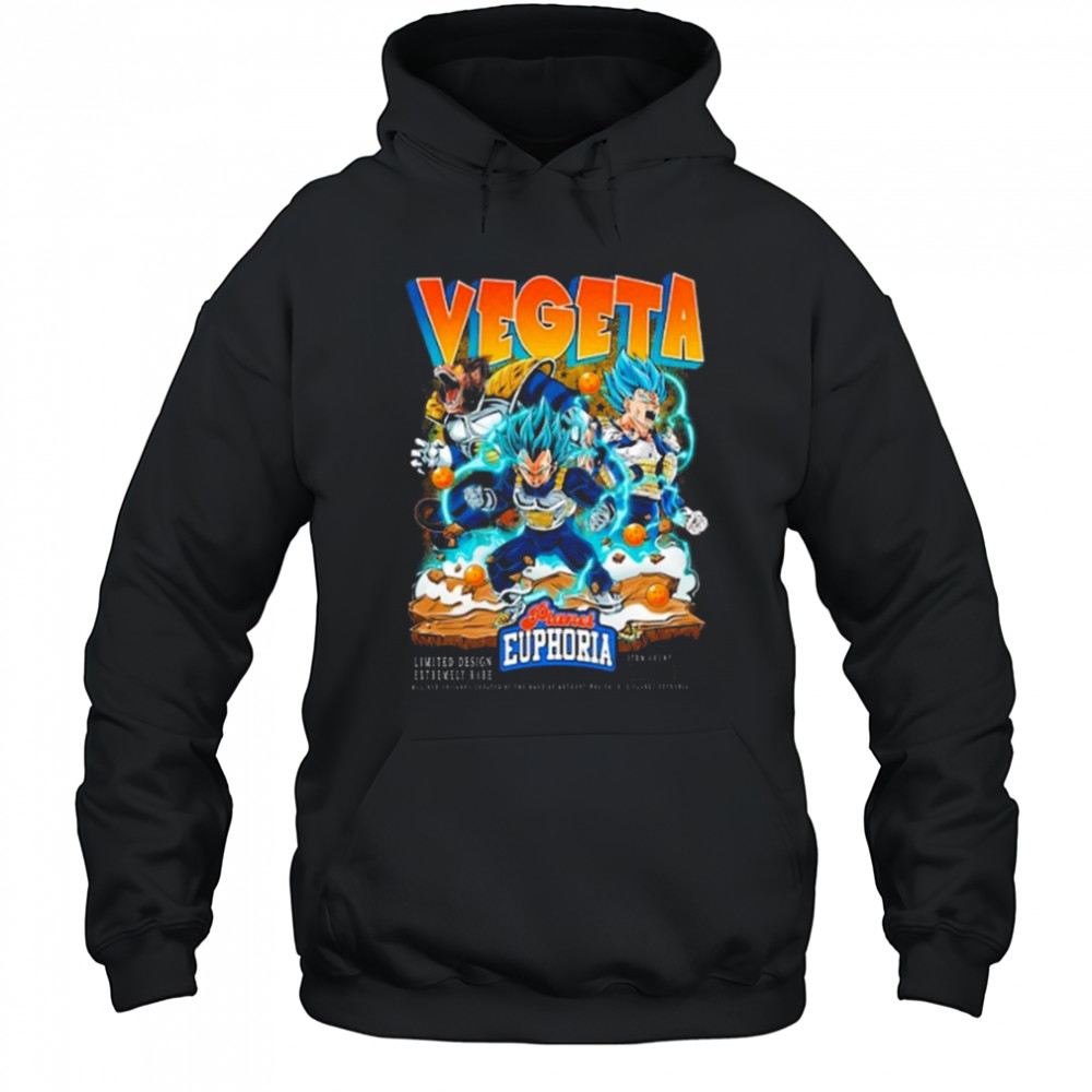 Planet Euphoria Vegeta Shirt Hoodie