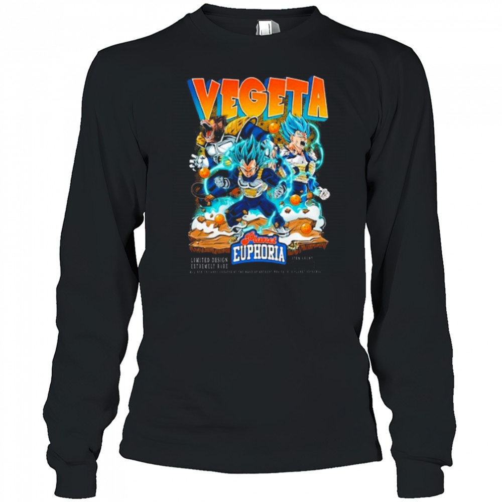 Planet Euphoria Vegeta Shirt Long Sleeved