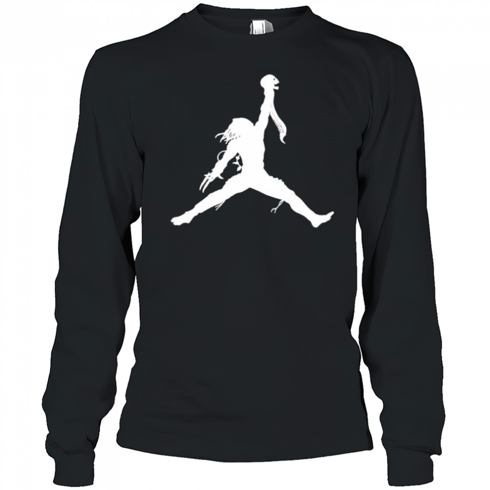 Predator Jordan Air logo shirt Long Sleeved