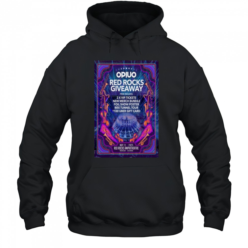 Red Rocks Amphitheatre At May 11 2025 Shirt Hoodie