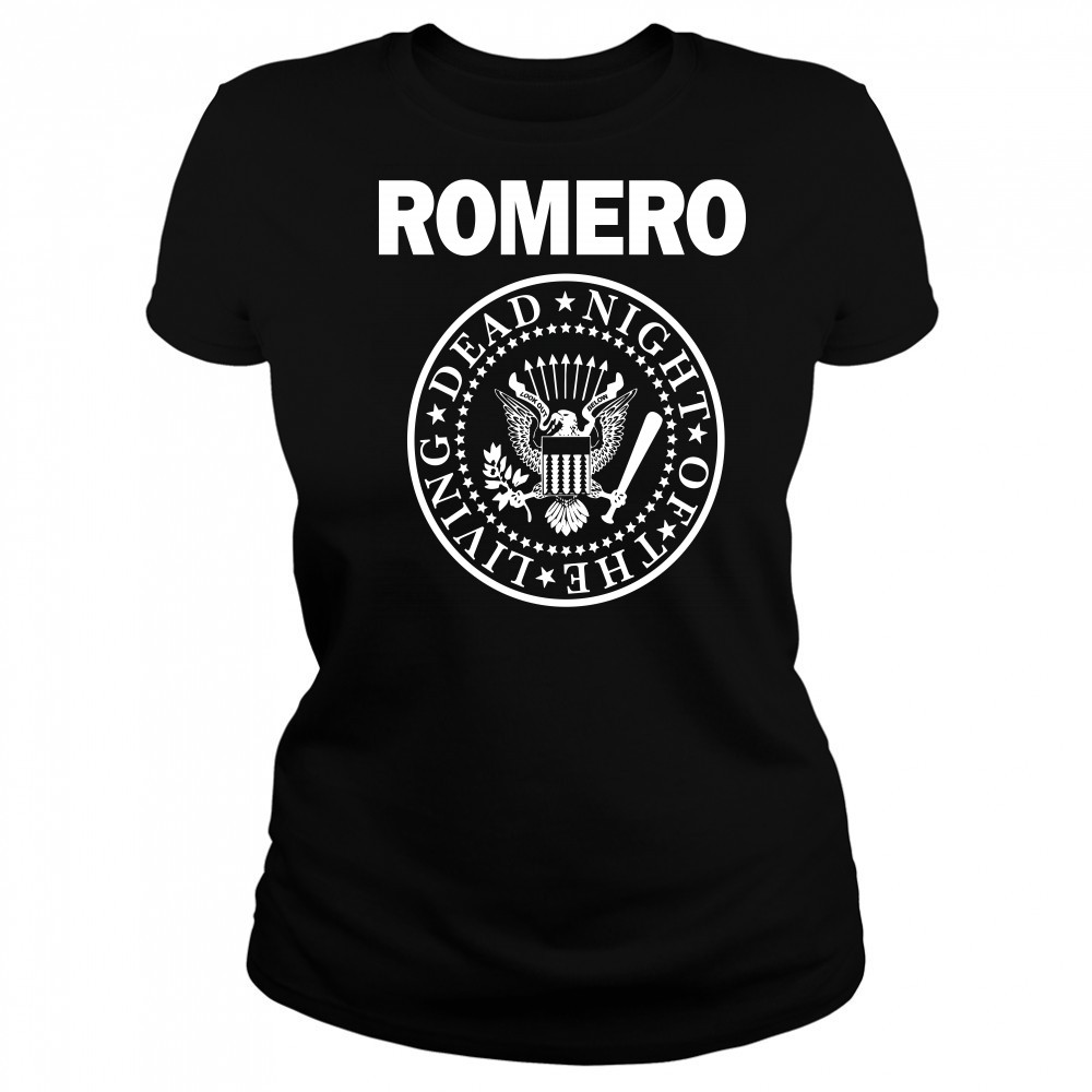 Romero Ramones Night Of The Living Dead Women's T-shirt