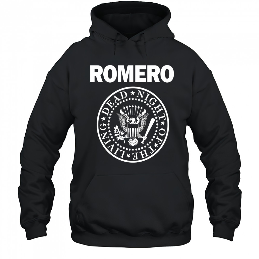 Romero Ramones Night Of The Living Dead Hoodie