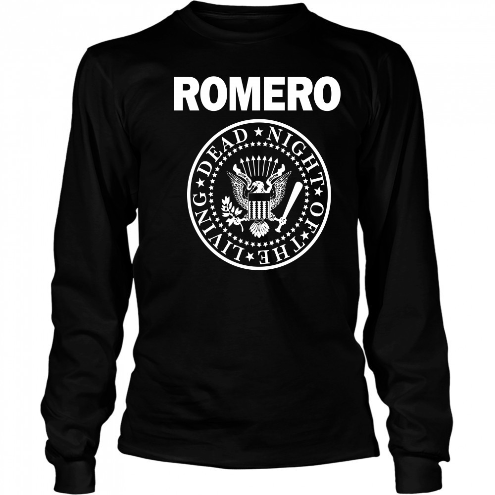 Romero Ramones Night Of The Living Dead Long Sleeved