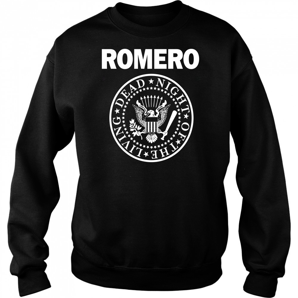 Romero Ramones Night Of The Living Dead Hoodie