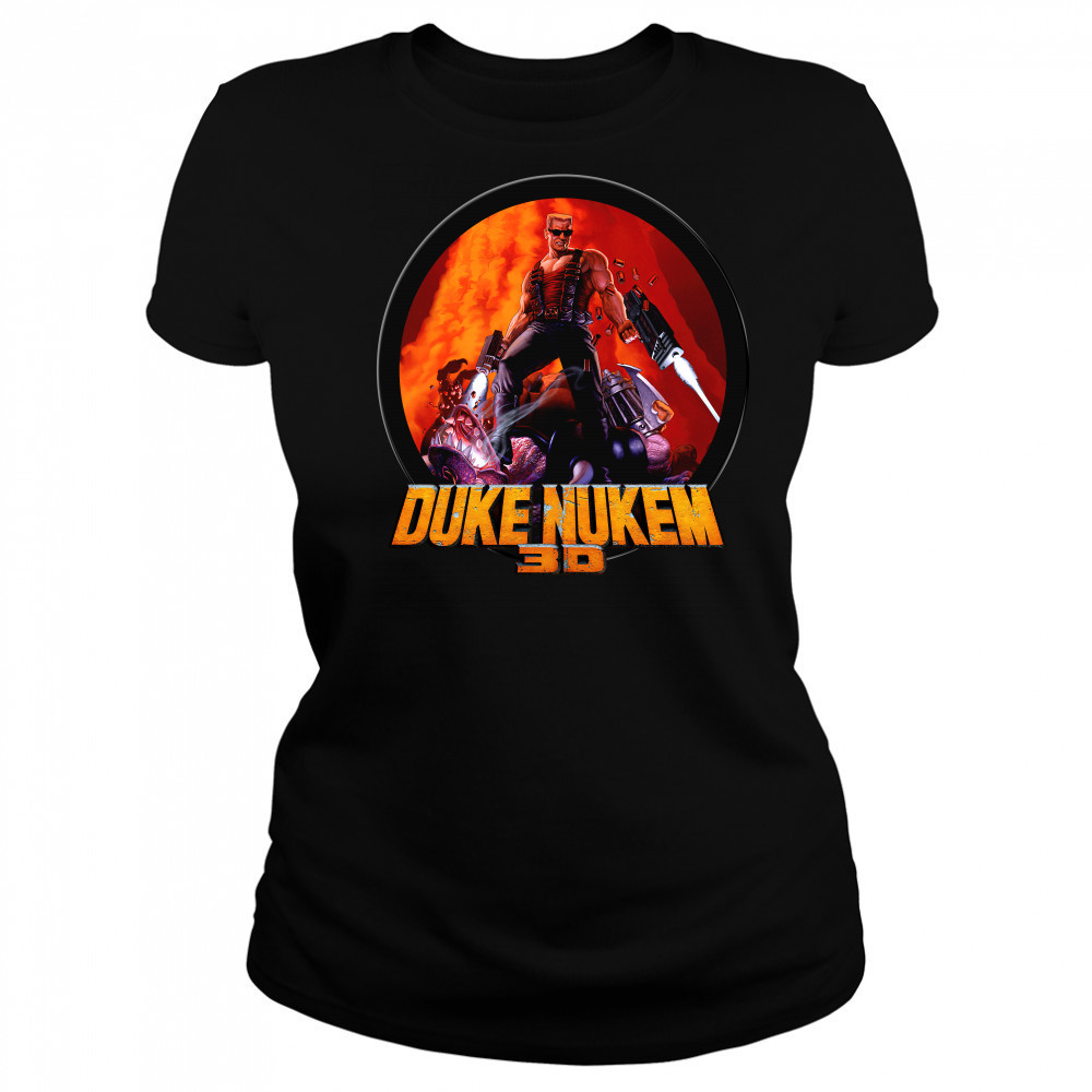 Round Game Art Duke Nukem Women's T-shirt
