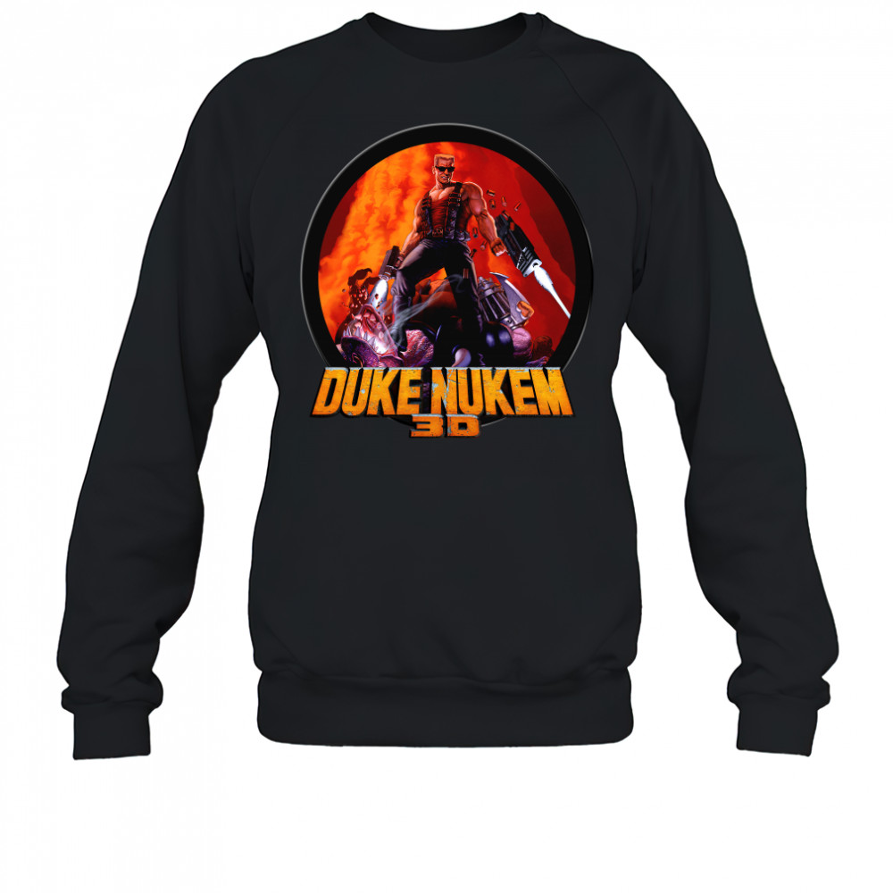 Round Game Art Duke Nukem Sweatshirt