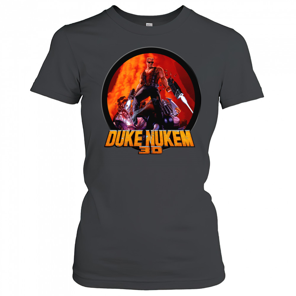 Round Game Art Duke Nukem Women's T-shirt