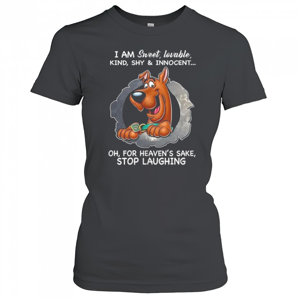 Scooby Doo I am sweet lovable kind shy and innocent shirt Women's T-shirt