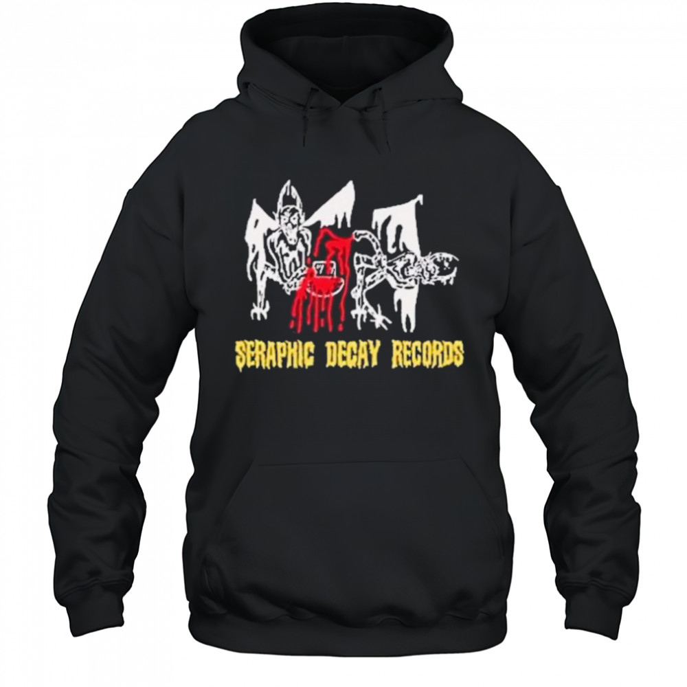 Seraphic Decay Records T-shirt Hoodie