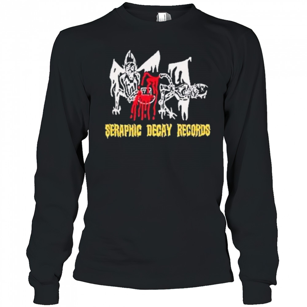 Seraphic Decay Records T-shirt Long Sleeved