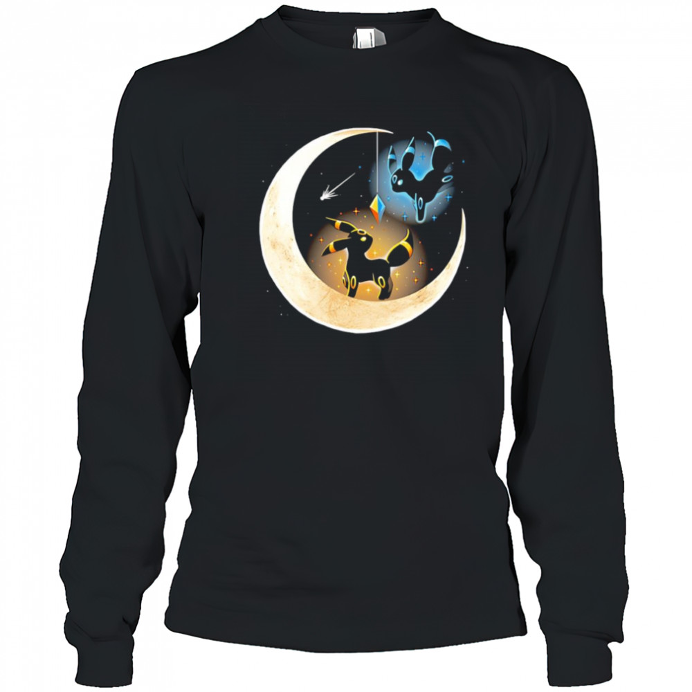Shiny Dark Moon shirt Long Sleeved