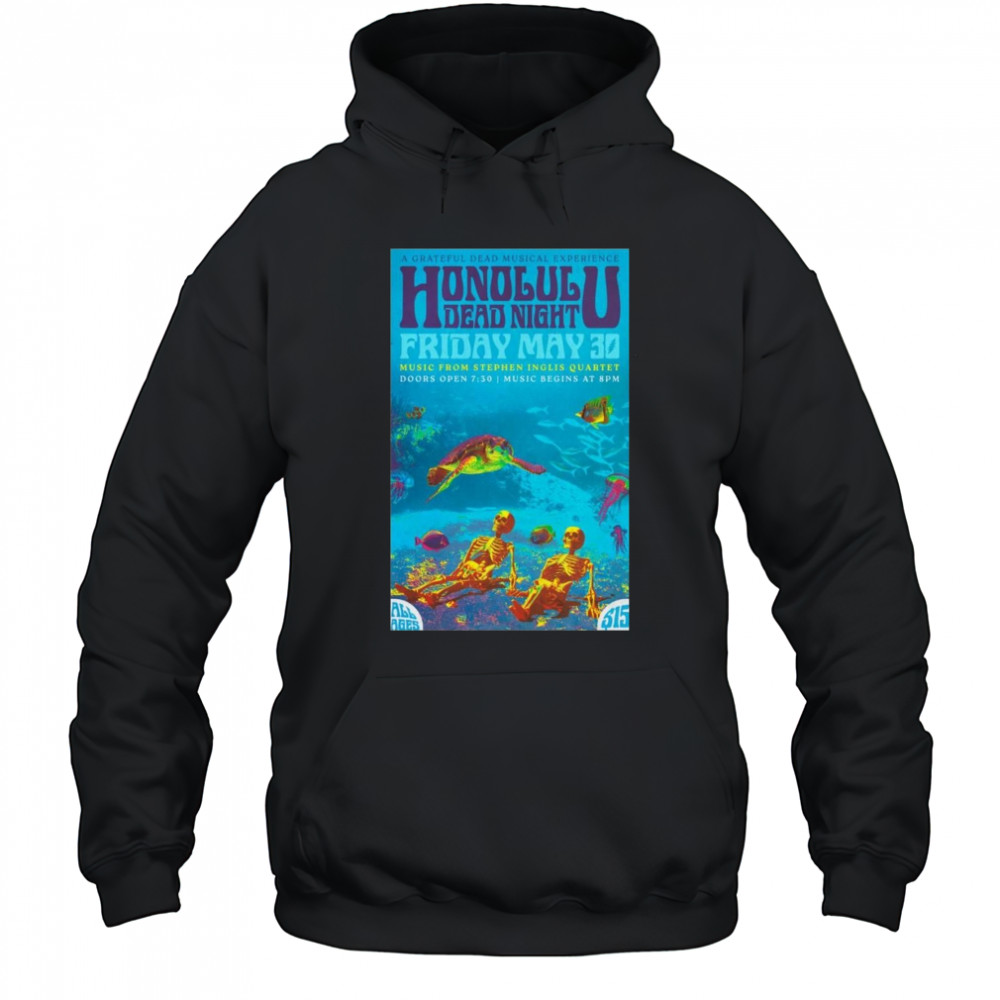 Slack Key Lounge Hawaii Honolulu Dead Night 2025 Shirt Hoodie