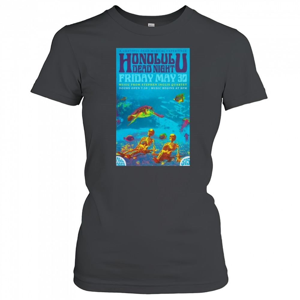 Slack Key Lounge Hawaii Honolulu Dead Night 2025 Shirt Women's T-shirt