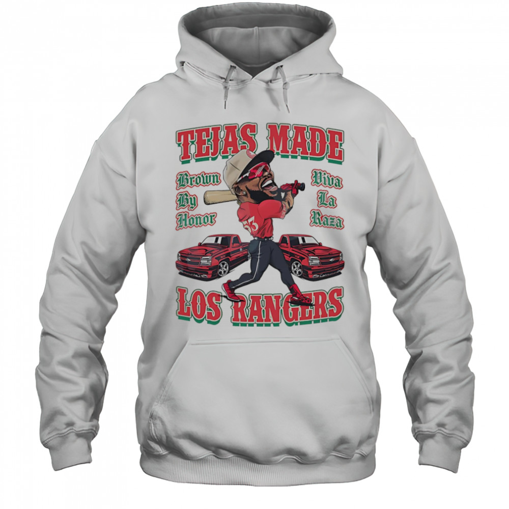 Tejas made Los Rangers shirt Hoodie
