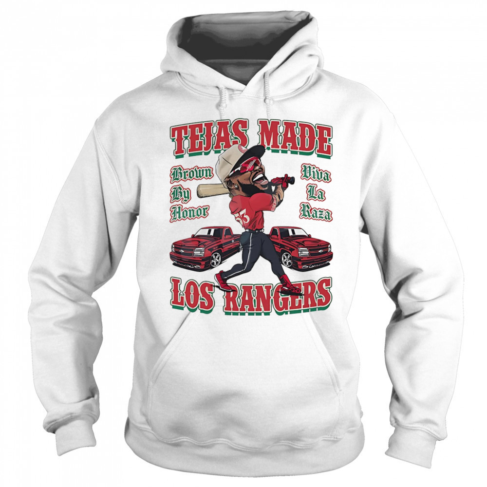 Tejas made Los Rangers shirt Sweatshirt