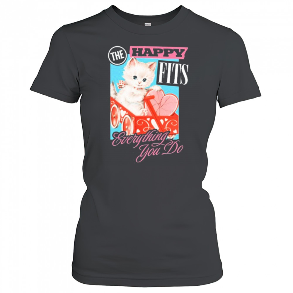 The Happy Fits Everything You Do Pink Kitten New t-shirt Women's T-shirt