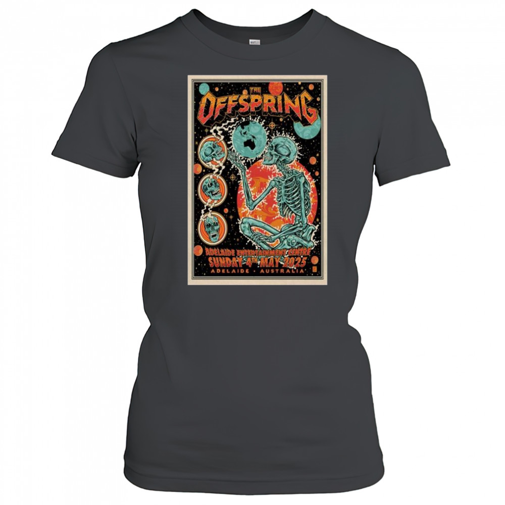 The Offspring Adelaide Entertainment Centre in Adelaide, Australia May 4 2025 Tour t-shirt Women's T-shirt