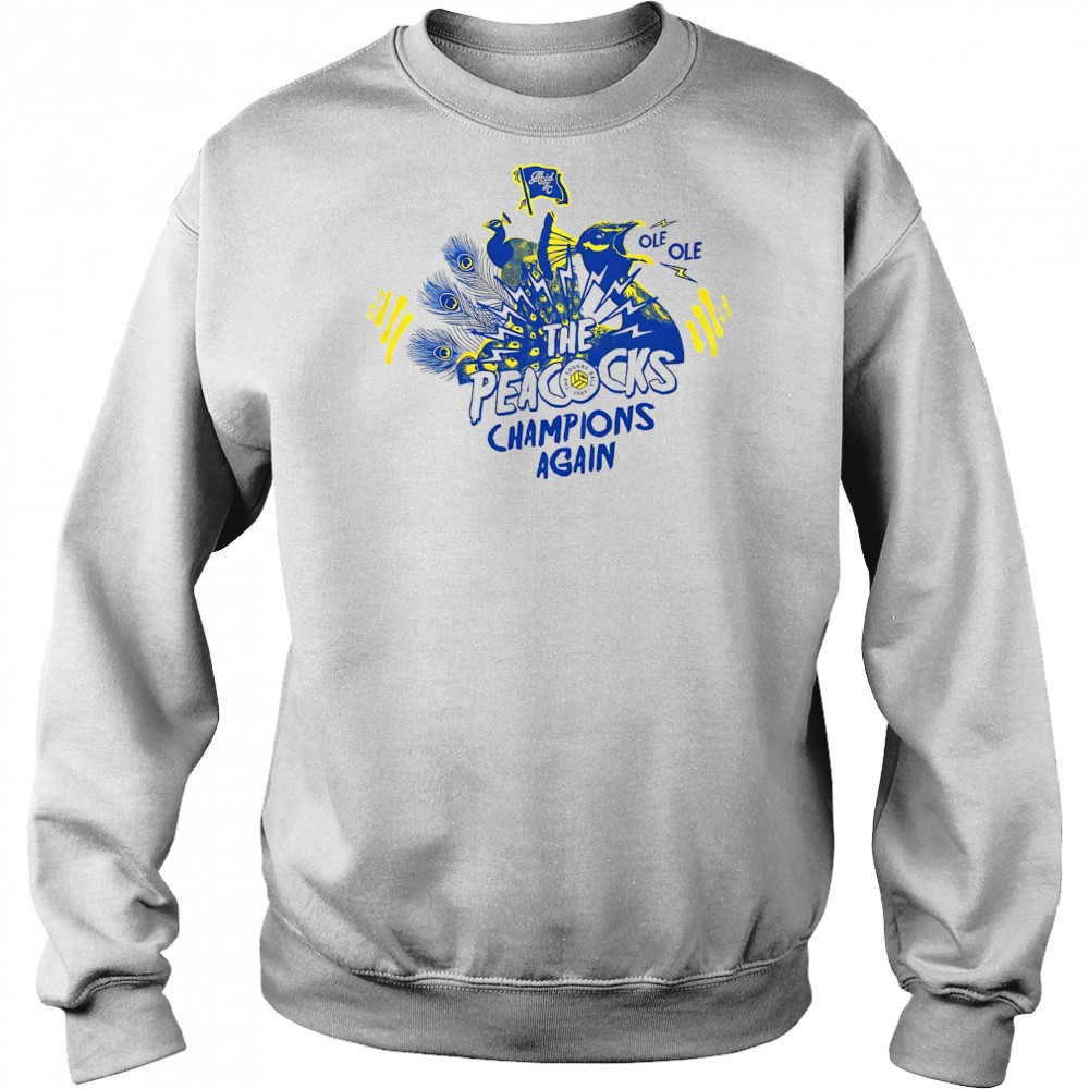The Peacocks Champions Again shirt Hoodie