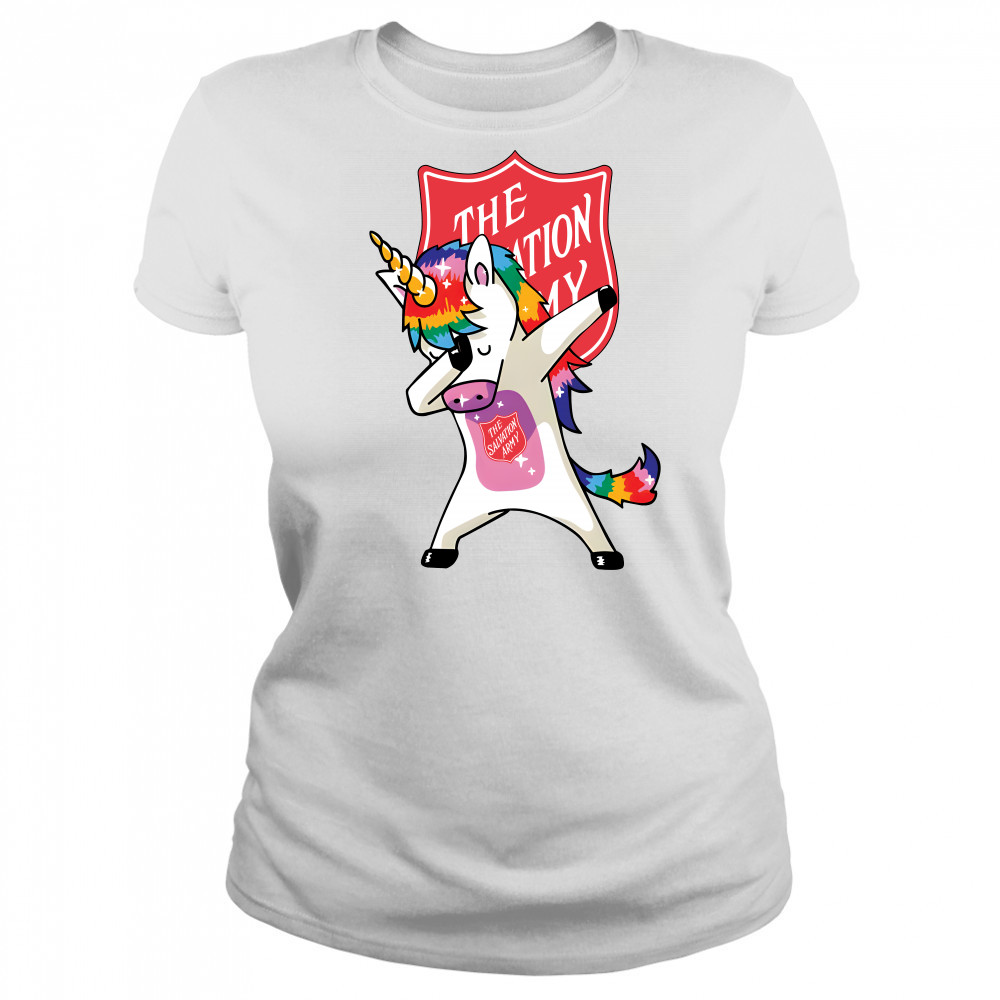 The Salvation Army Unicorn dabbing Women's T-shirt