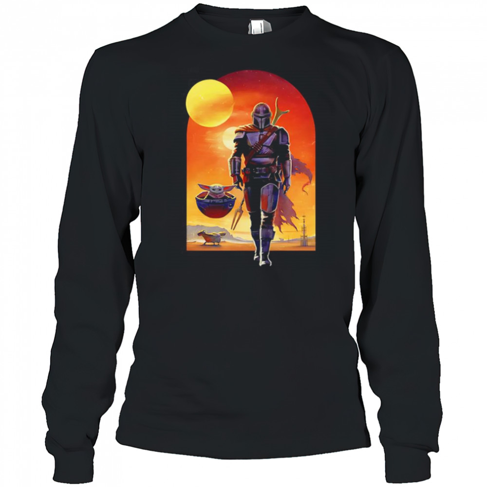 This is the Way sunset shirt Long Sleeved