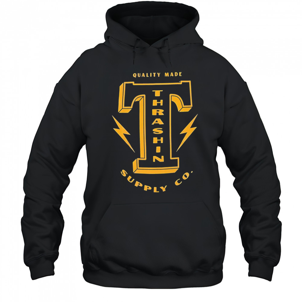 Thrashin Supply Quality Made Supply Co Bank T-Shirt Hoodie