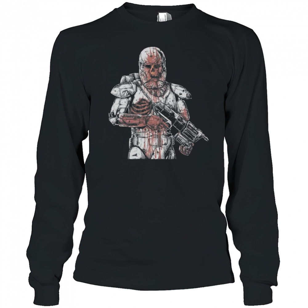 Threat Llama Bloodied RC Shirt Long Sleeved