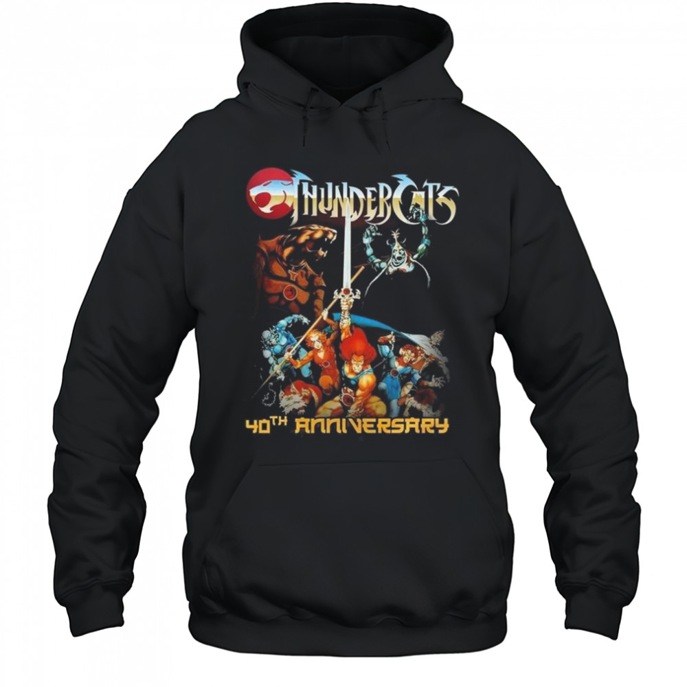 Thundercats 40th Anniversary Shirt Hoodie