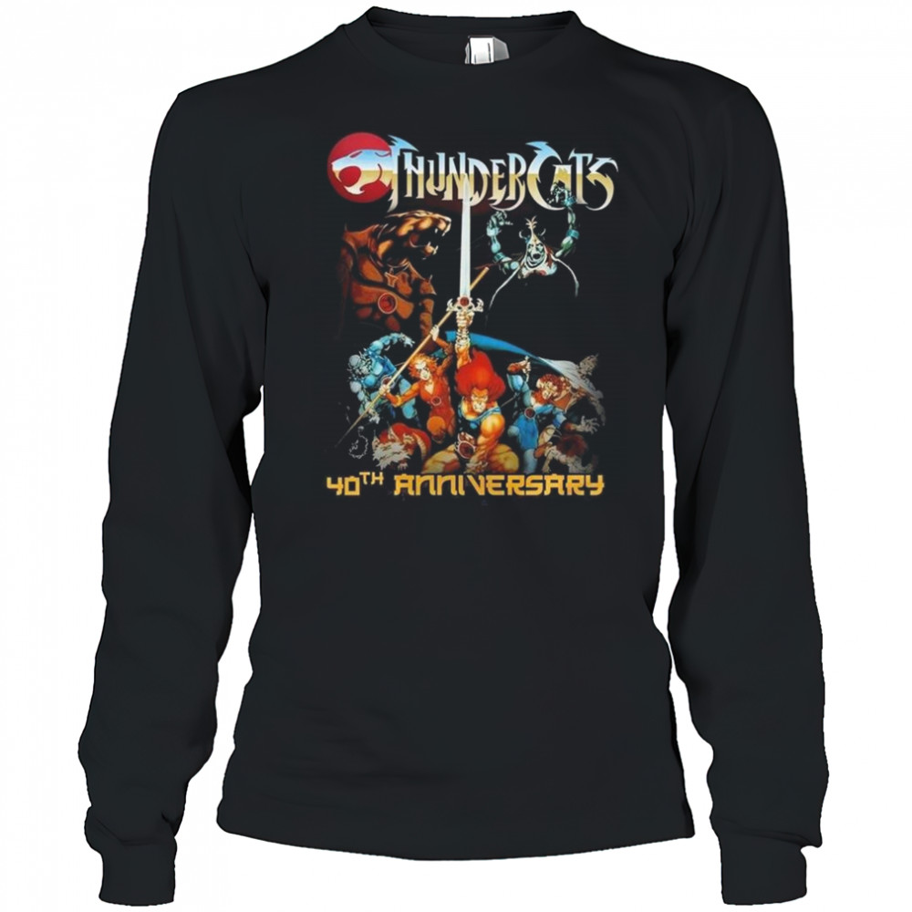 Thundercats 40th Anniversary Shirt Long Sleeved