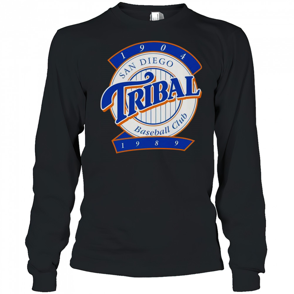 Tribal Streetwear SD Pinstripe 1904 1989 T-Shirt Long Sleeved