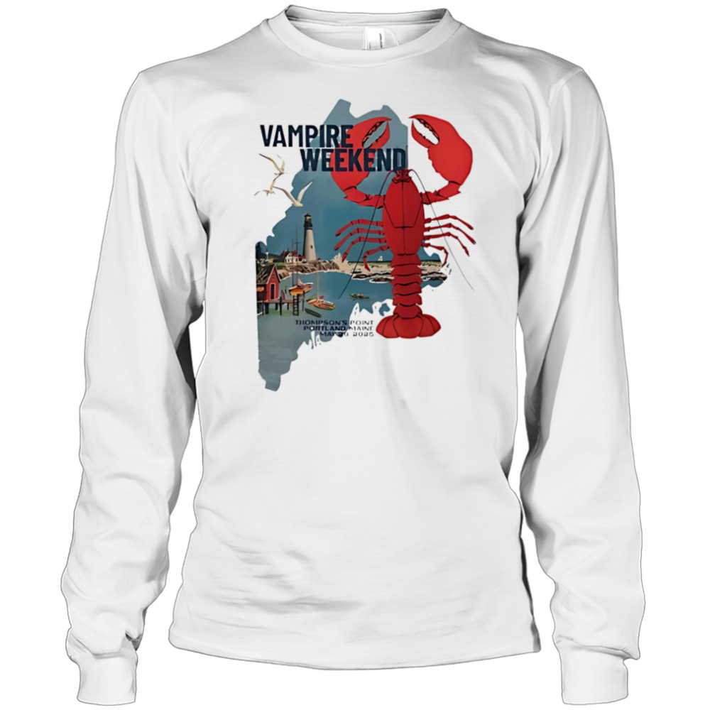 Vampire Weekend Shrimp shirt Long Sleeved