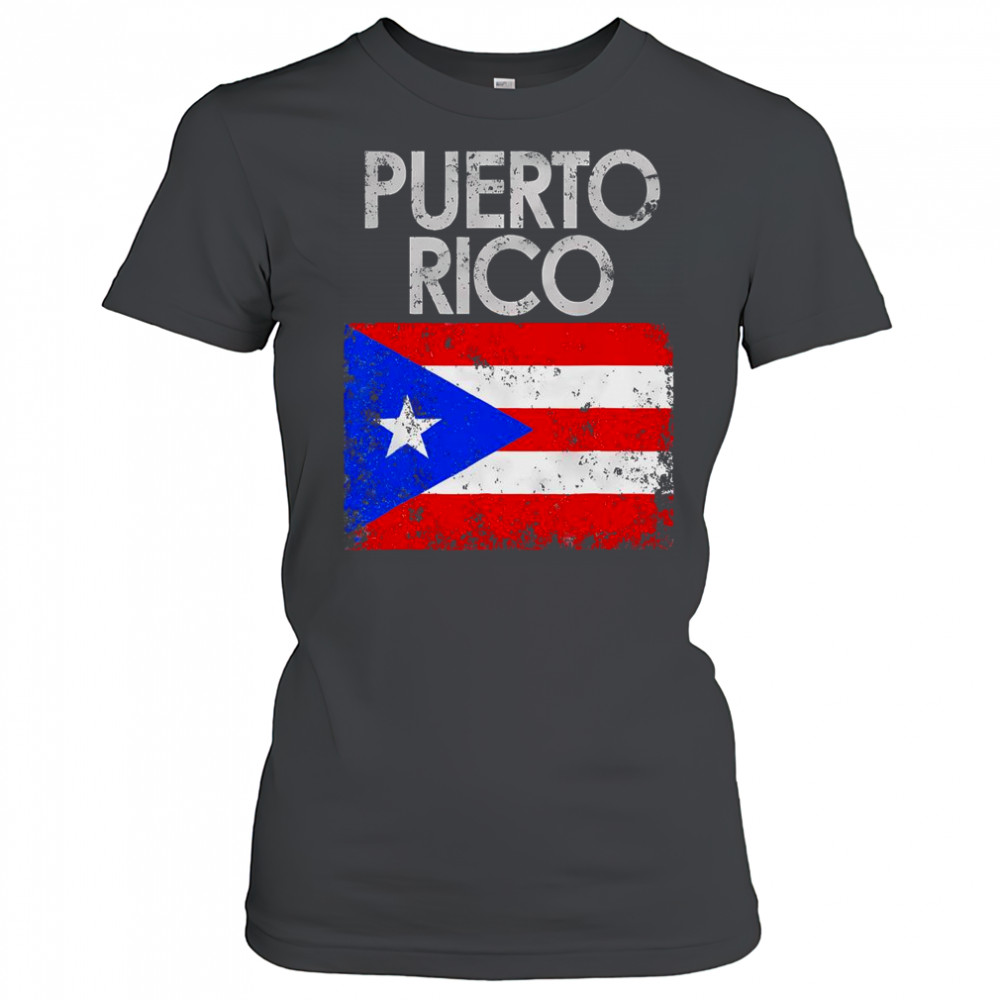 Vintage Puerto Rico Puerto Rican Flag Pride T-Shirt Women's T-shirt
