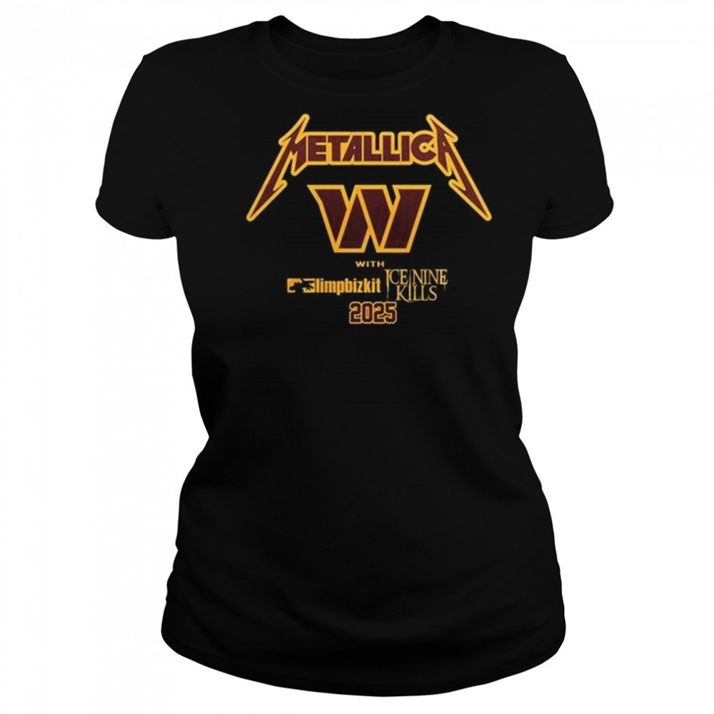 Washington Commanders x Metallica M-72 World Tour Shirt Women's T-shirt