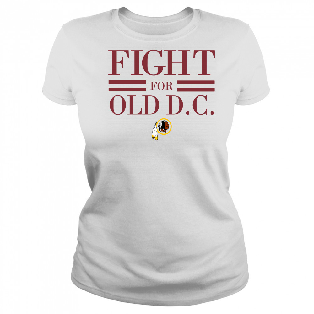 Washington Redskins fight for old DC Women's T-shirt