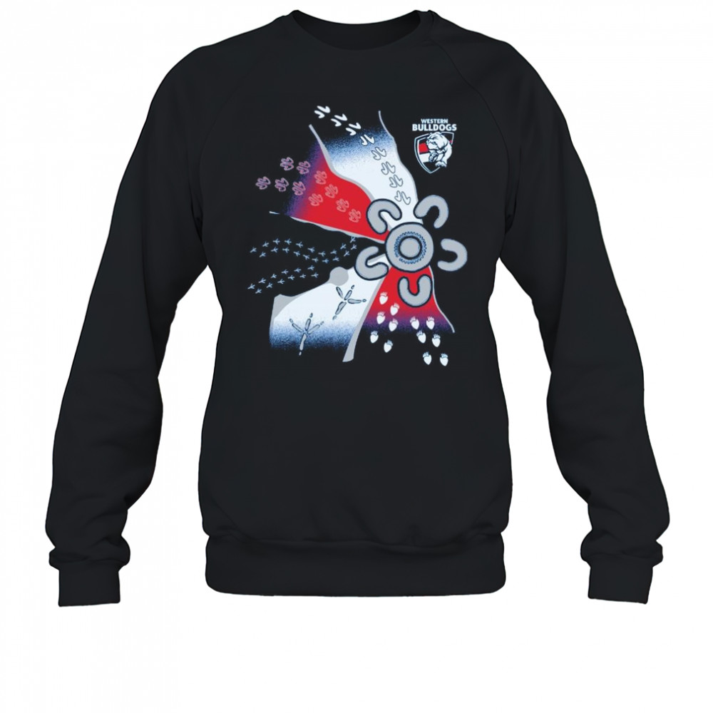 Western Bulldogs 2025 First Nations Adult Shirt Sweatshirt