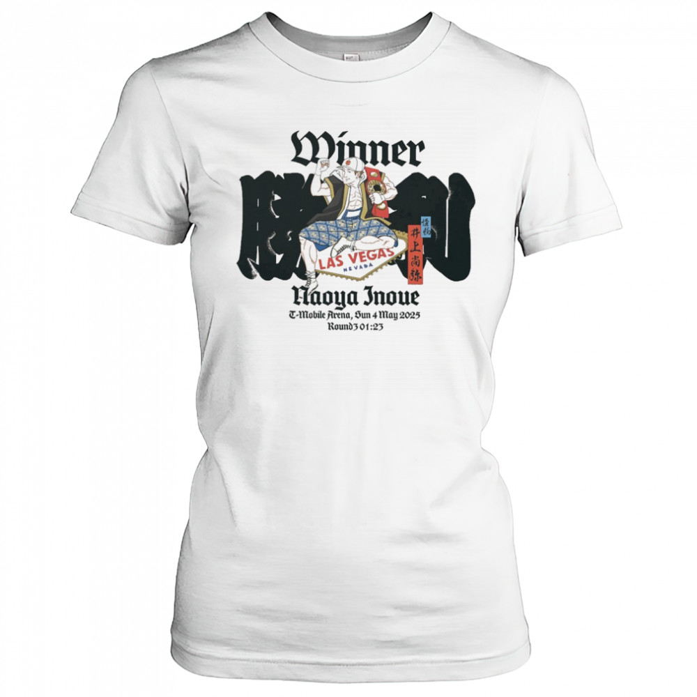 Winner Naoya Inoue T-Mobile Arena Sunday 4 May 2025 Las Vegas Nevada t-shirt Women's T-shirt