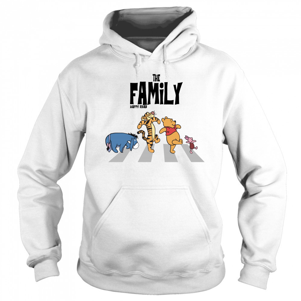 Winnie the Pooh And Friends Abbey Road The Family Happy Road Sweatshirt