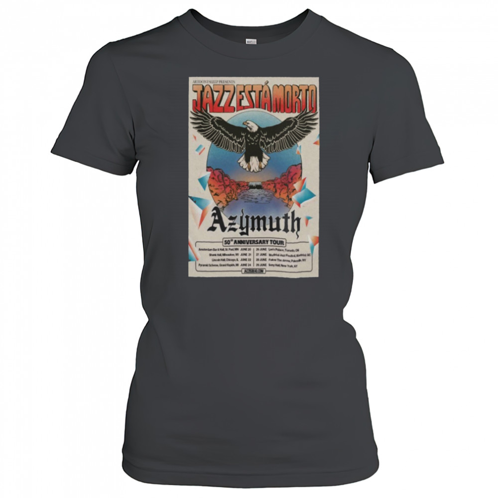 025 Azymuth 50th Anniversary Tour Poster shirt Women's T-shirt
