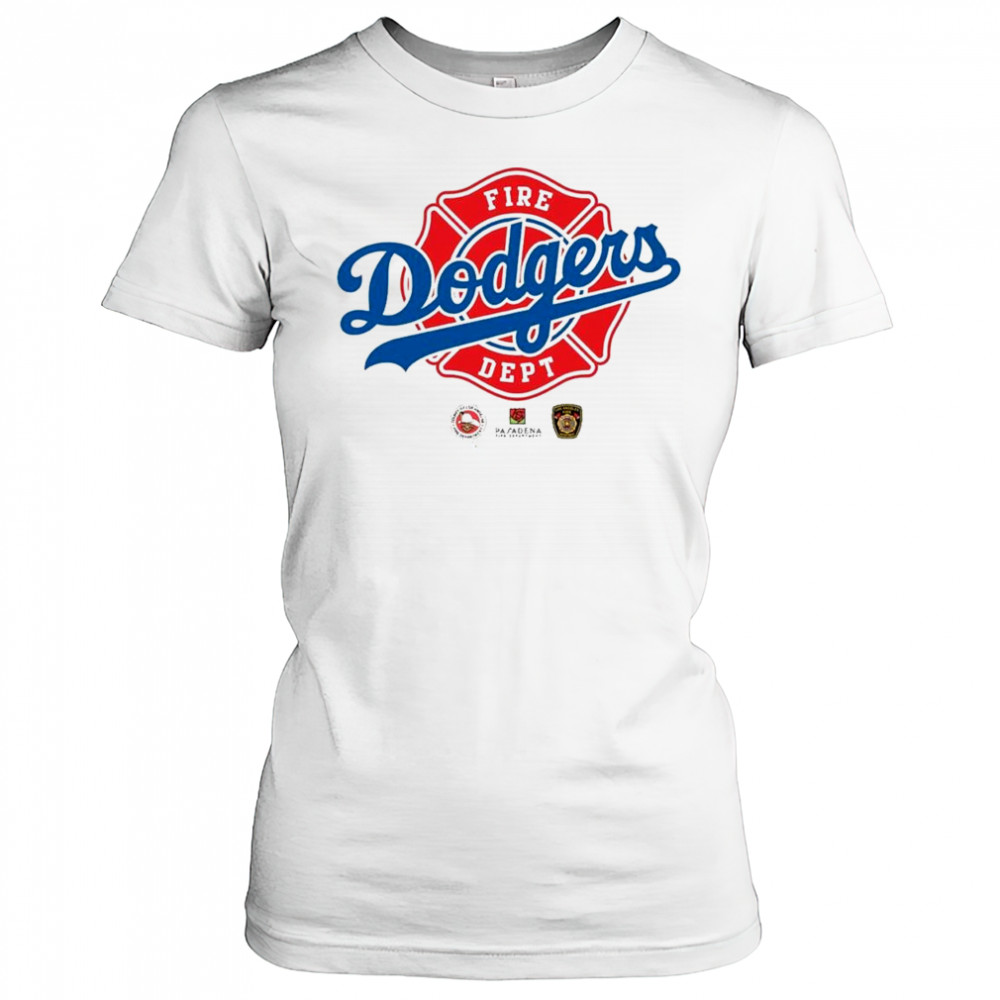 2025 Dodgers Firefighter Appreciation Night Shirt Women's T-shirt