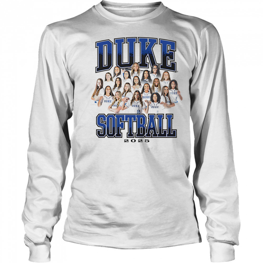 2025 Duke Softball Team shirt Long Sleeved