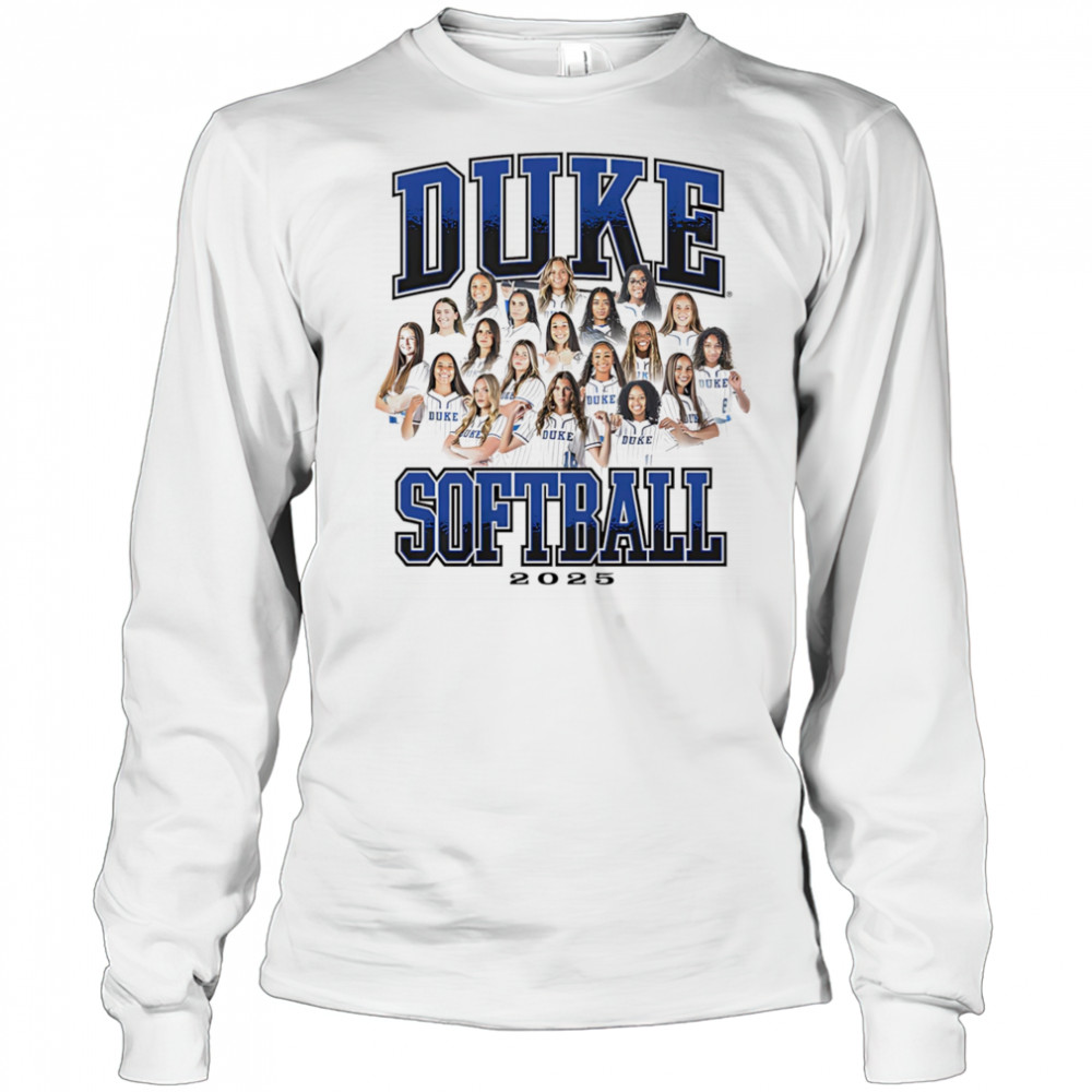 2025 Duke Softball Team shirt Long Sleeved